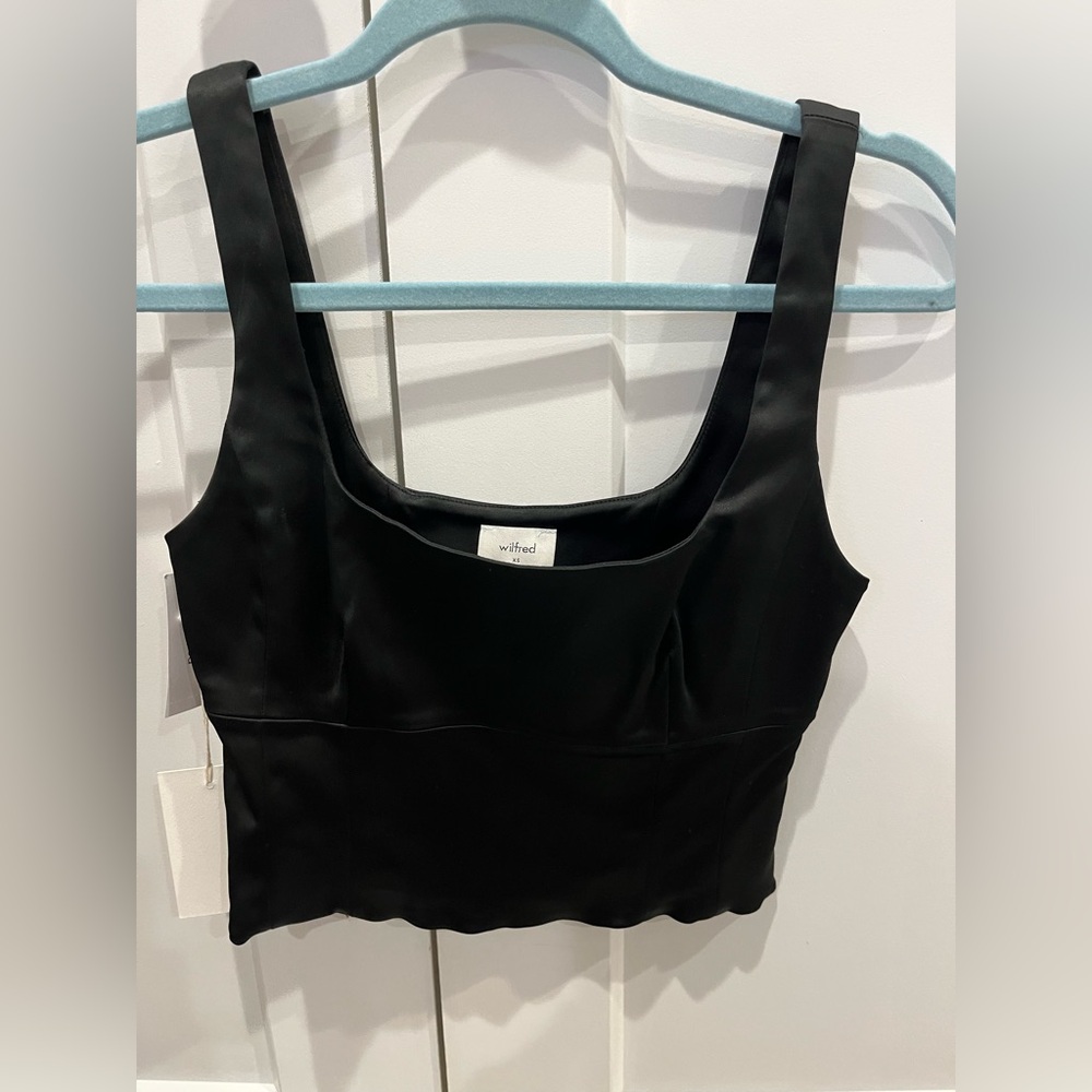 Wilfred satin shine bustier xs